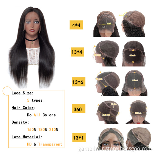 Wholesale Grade 10A Lace Front Wig With Natural Hair Line And Baby Hair 28 inch human hair lace front wig
